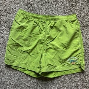 RELAX TOMMY BAHAMA Men's Nylon Swim Shorts kiwi color
